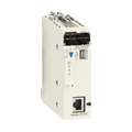 Schneider Electric BMXP341000 Modicon M340 CPU, with Ethernet, USB, and serial ports for mid-range industrial automation applications.
