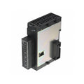 Omron CJ1W-PD022 24 VDC power supply unit for CJ-Series PLCs, 19.6 W total output, compact DIN rail mount with screw terminals.
