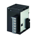 Omron CJ1W-PD025 power supply unit with 24V DC input and 5V 2.5A output. Compact design for CJ1 PLC systems. DIN or panel mount.
