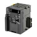 Omron CJ2M-CPU35 PLC with 80K steps program capacity, 160K words data memory, built-in EtherNet/IP and USB ports, supporting up to 2,560 I/O points.