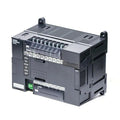 Omron CP1L-M30DT1-D compact PLC with 30 I/O points, PNP transistor outputs, 24 VDC supply, USB and serial communication ports.