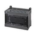Omron CP2E-N30DT1-D compact PLC with 18 inputs, 12 PNP outputs, USB and RS-232C ports, and 24 VDC for general automation control.