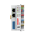 Beckhoff CX7000 embedded PC, ARM Cortex-M7, EtherCAT, DIN-rail fanless PLC with onboard I/O