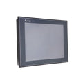 Delta DOP-112WX HMI Panel, featuring advanced interface technology and robust construction for industrial use.