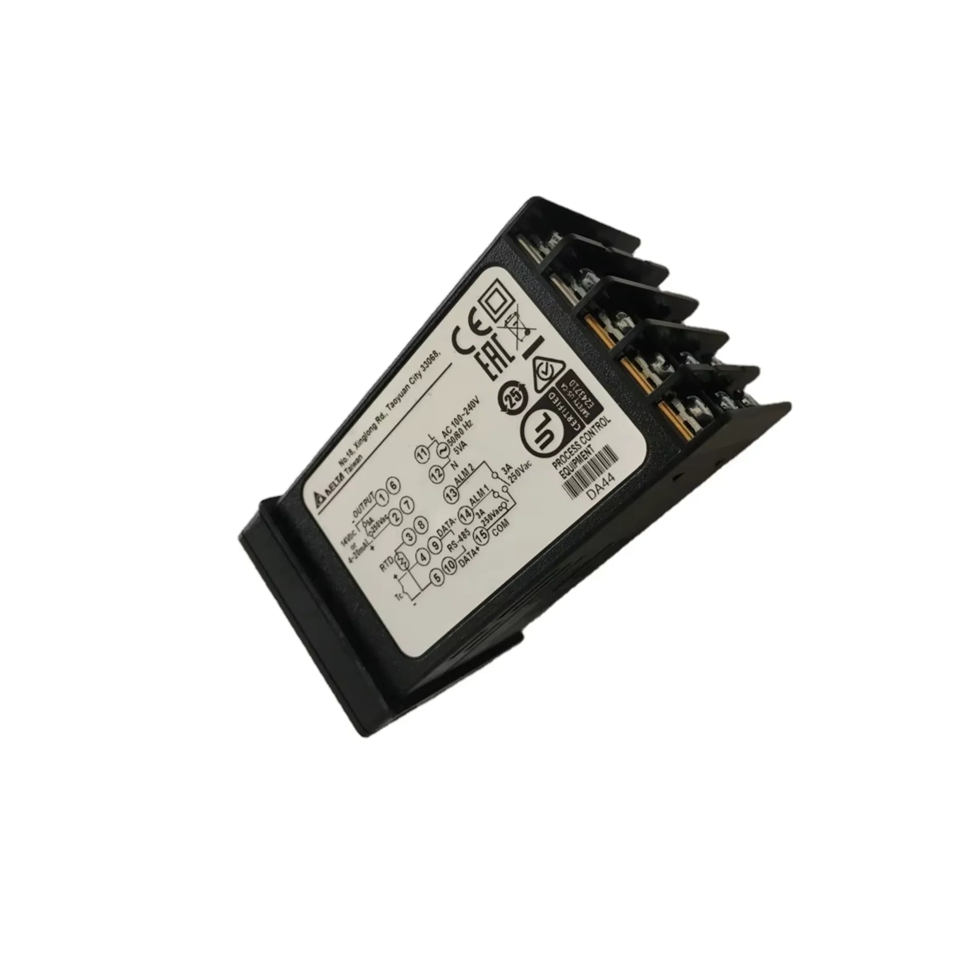 Delta DTA4848R1 industrial power supply, 48V DC output, 48A current, high-efficiency solution for automation systems.