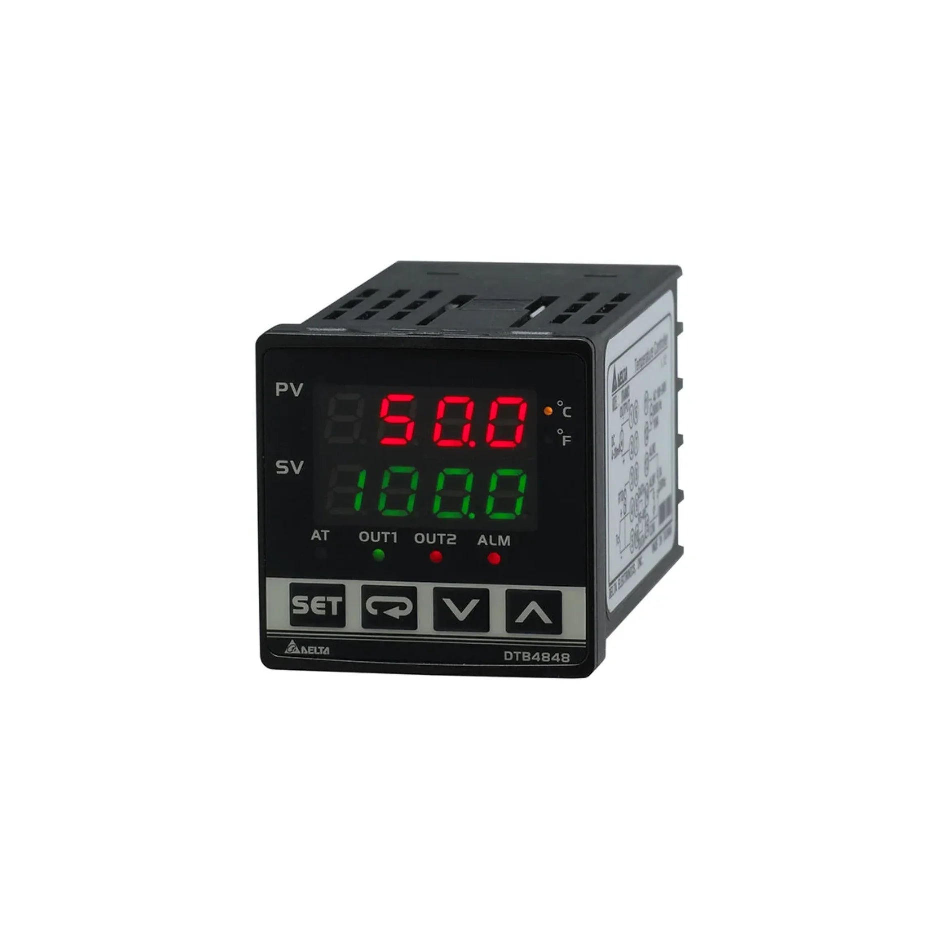 Delta DTB4848VR industrial power supply with regulated 48V DC output and 48A current for automation systems.