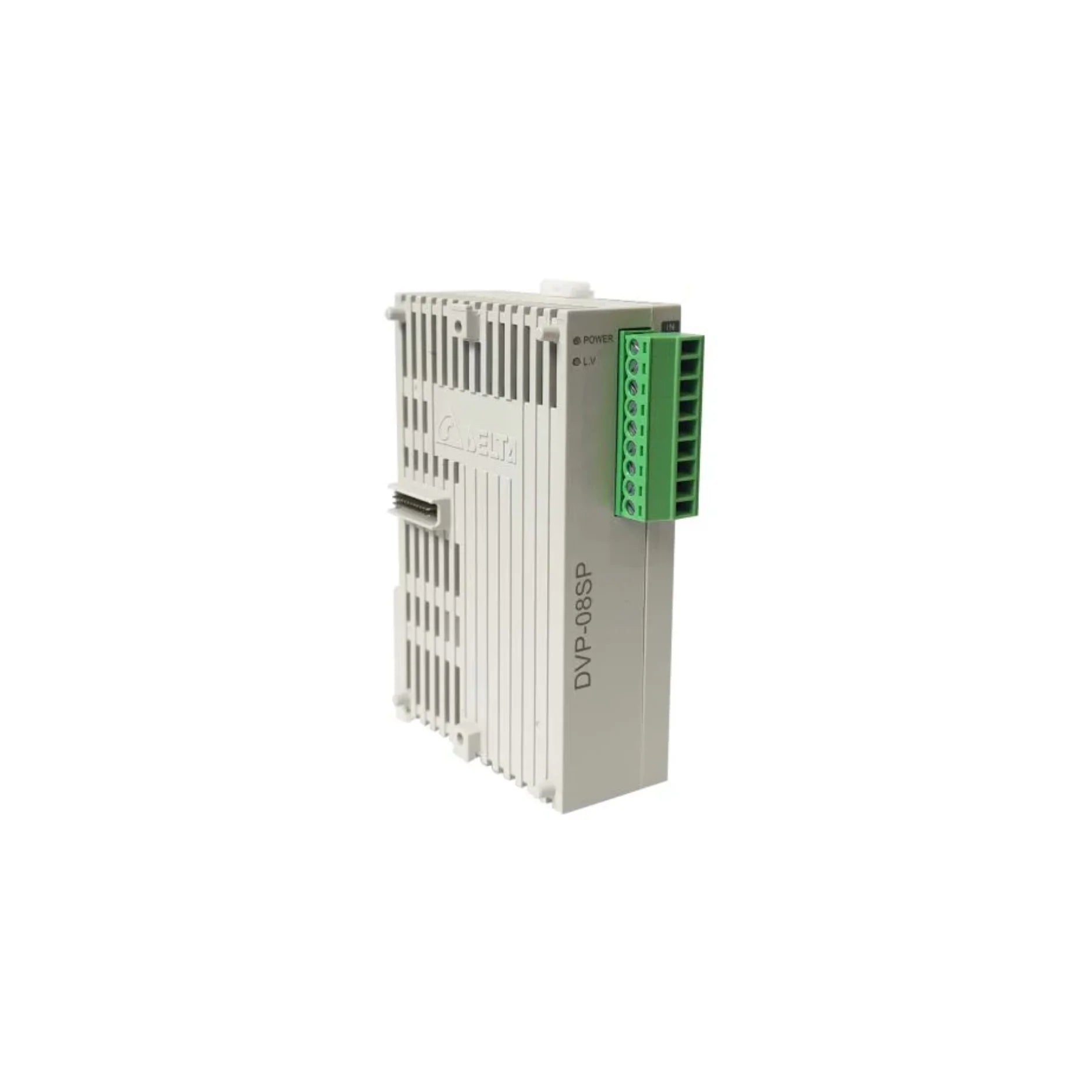 Delta DVP08SP11R PLC Module is a compact and robust control solution designed for industrial automation with high-performance capabilities.