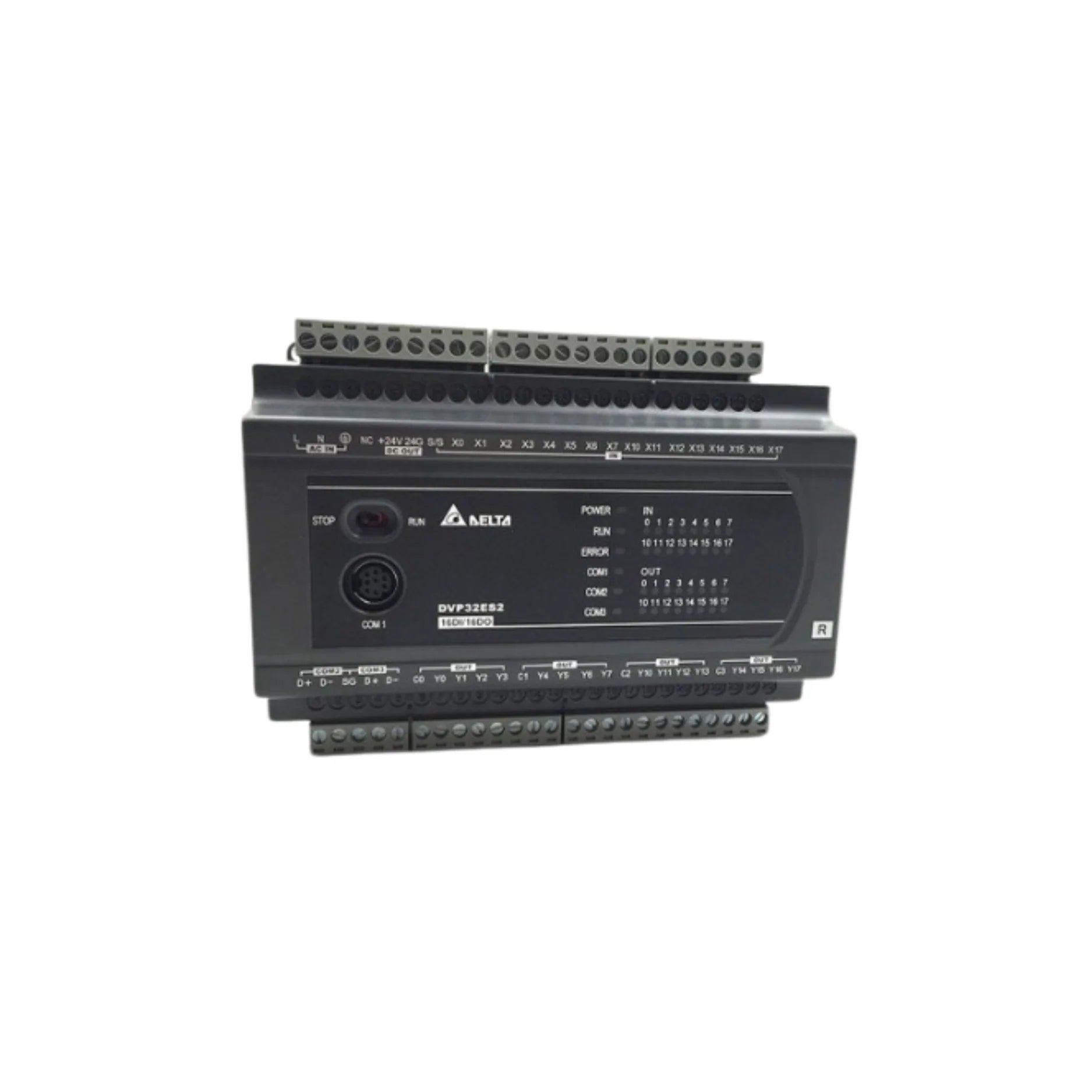 Delta DVP32ES211T PLC Module, a reliable industrial automation controller.