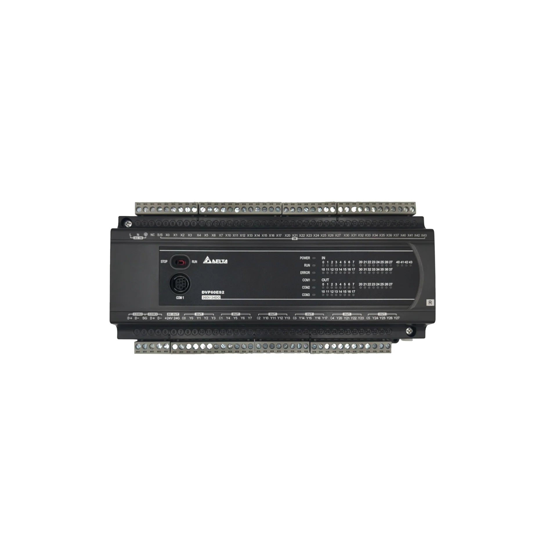 Delta DVP60ES200R PLC Module is a reliable unit for industrial applications.