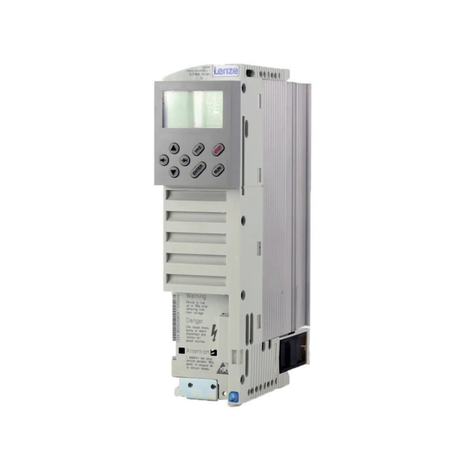 Lenze E82EV251K2C VFD, 2.5 kW, 230 V, compact vector drive for OEM automation