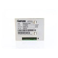 Lenze E82ZAFCC001 CANopen module with compact housing and direct mount interface for industrial communication networks.