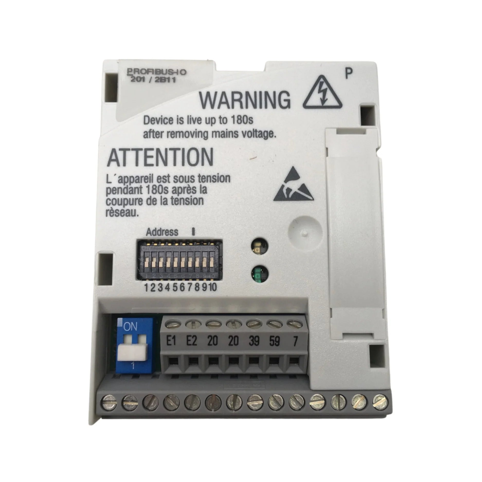 Lenze E82ZAFPC201 PROFIBUS-DP communication module for 8200 Vector frequency inverters