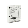 Lenze E82ZAFSC001 safety module, STO function for 8200 drives, SIL 2 and PL d certified for industrial automation systems.
