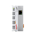 Beckhoff EK1110 EtherCAT extension coupler for industrial automation, ensuring high-speed communication and seamless network expansion.