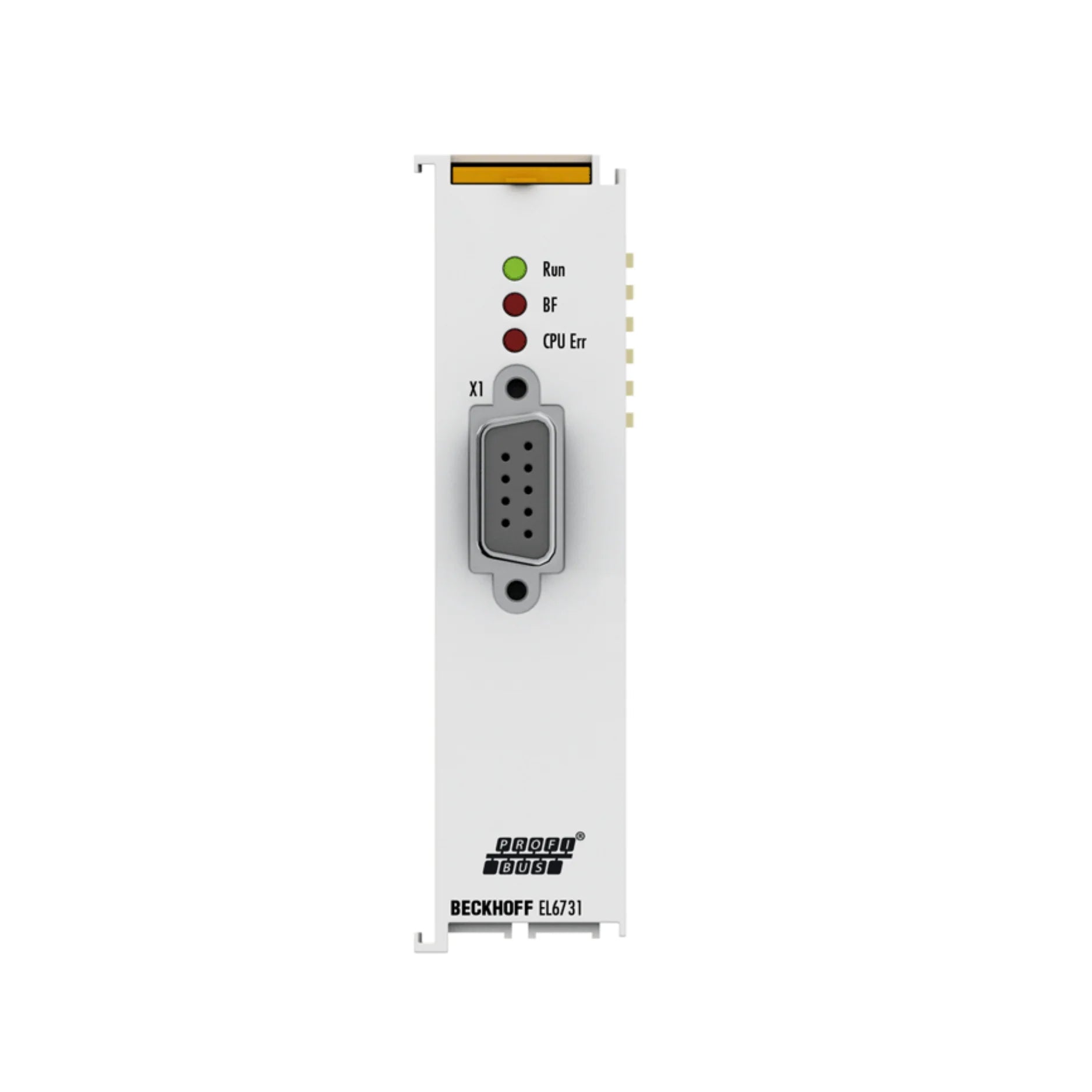 Beckhoff EL6731-0010 PROFIBUS DP Master Terminal for EtherCAT networks, ensuring seamless communication with PROFIBUS field devices.