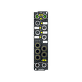 Beckhoff EP3744-0041 EtherCAT coupler module for integrating modular I/O terminals in industrial automation.