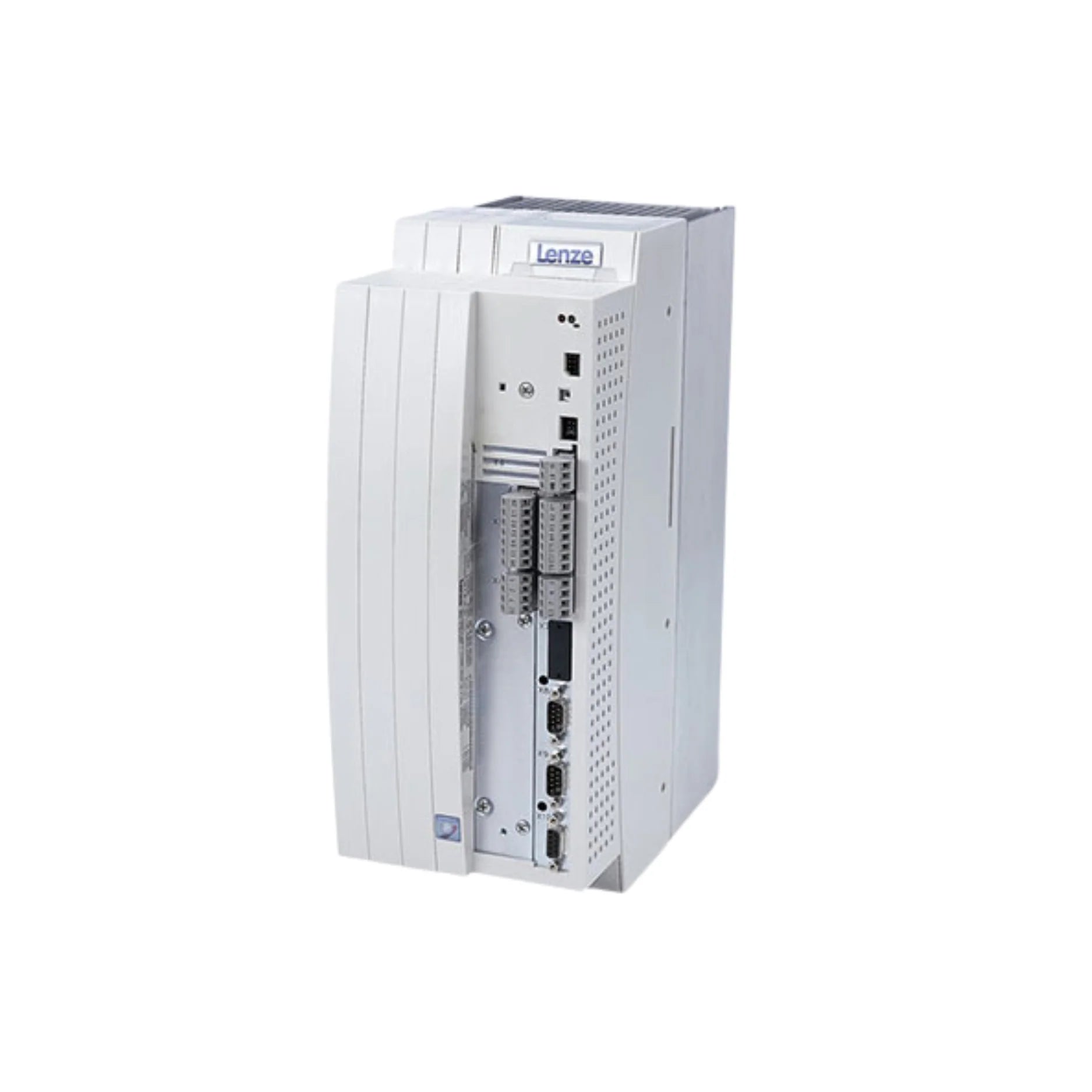 Lenze EVF9326-EVV004 22 kW frequency inverter, 9300 series, 3-phase 400V, modular design for advanced motor and automation control.