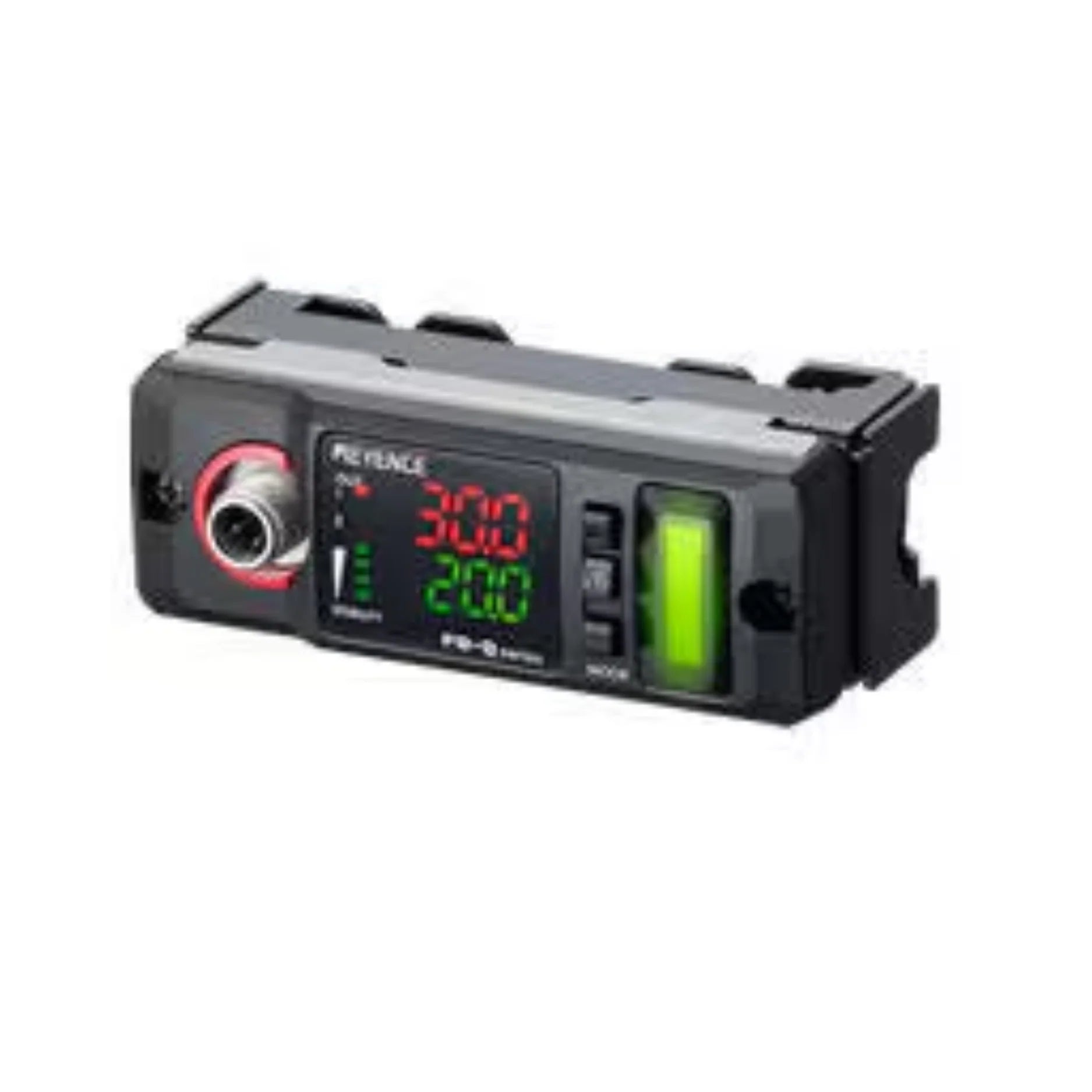Keyence FD-Q10C clamp-on flow sensor for 1/4" and 3/8" pipes. Easy installation, non-invasive design, compatible with various liquids. Shop now.