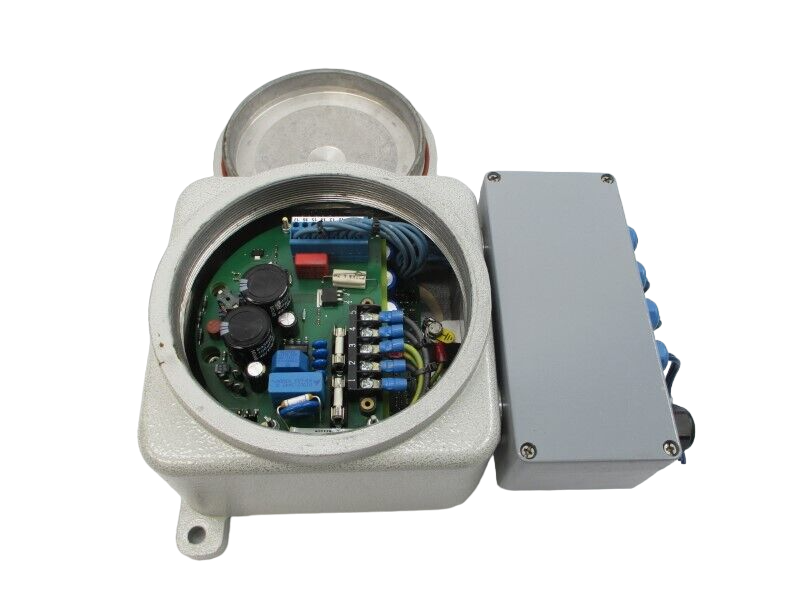 1797-PS1E FLEX Ex power supply, 85–250V AC input, 4 IS outputs, Euro terminals, for hazardous area installations.