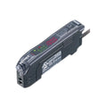 Keyence FS-N13P PNP fiber optic amplifier with digital display and high-speed detection for automation and industrial sensing applications.