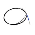 Keyence FU-35FA thru-beam fiber optic sensor head for compact, high-speed, and precise detection in automation and micro-part applications.