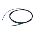Keyence FU-77V coaxial fiber optic sensor head for high-precision detection of small or shiny objects in industrial automation systems.