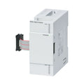 Mitsubishi FX5-16EYR-ES, 16-point relay output module for FX5U PLC, 24V DC powered, industrial control extension.