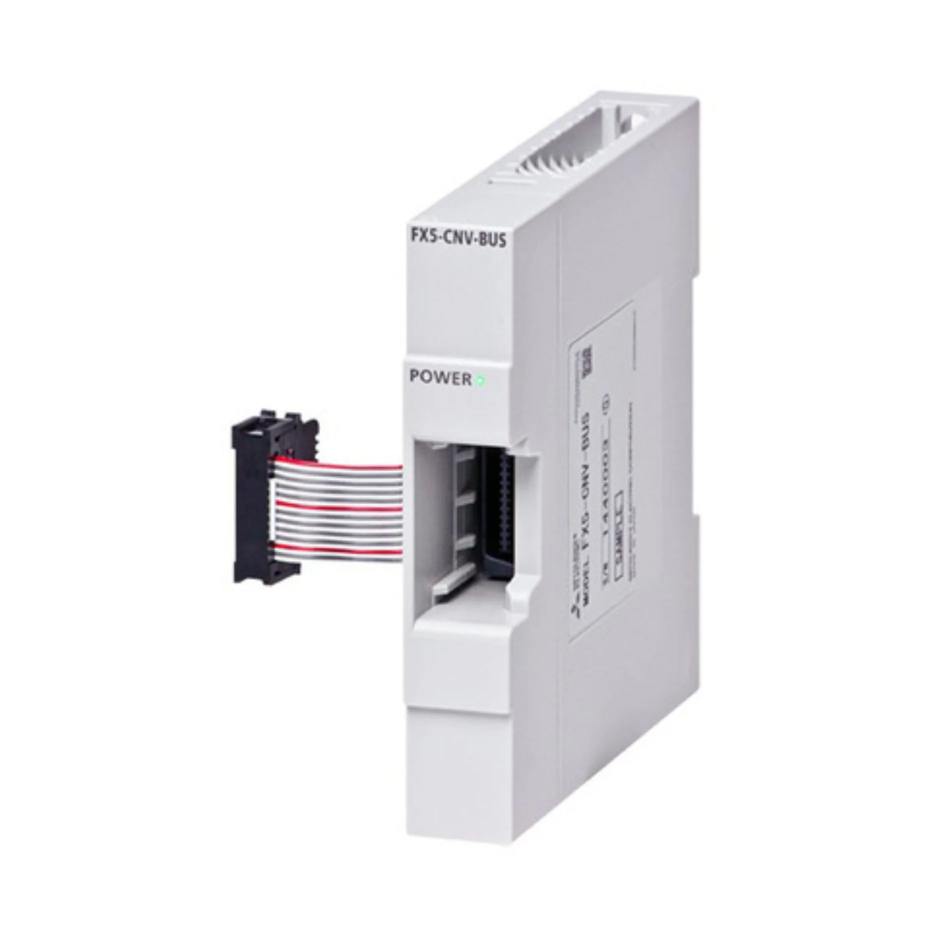 Mitsubishi FX5-CNV-BUS expansion connector for FX5 base unit to extension module, compact bus adapter for PLC systems