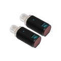 Pepperl+Fuchs GD18/GV18/73/120 thru-beam photoelectric sensor set, M18, IP67-rated.
