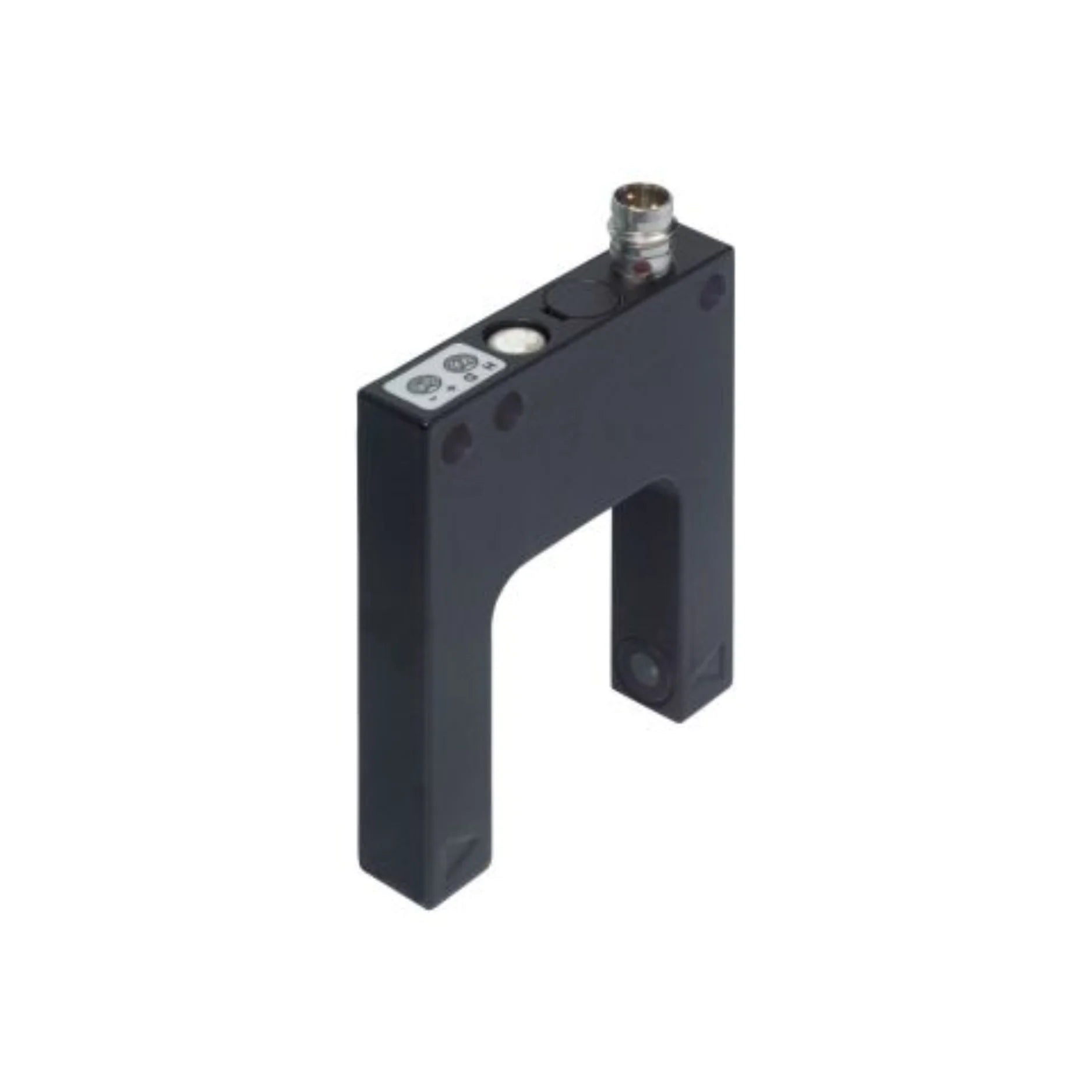 Pepperl+Fuchs GL30-RT/32/40a/98a photoelectric slot sensor, 30mm slot width, PNP output, visible red light, IP67 rated.