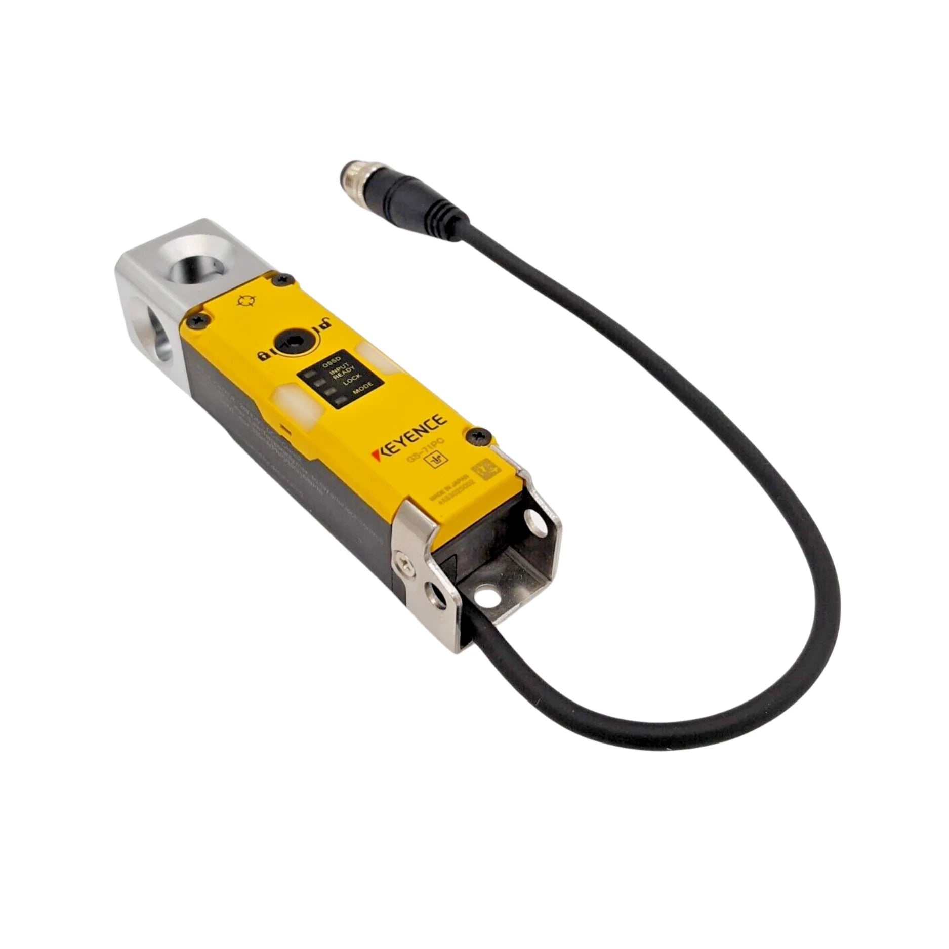 Keyence GS-71PC safety interlock switch with PNP output for reliable, non-contact machine guarding in industrial automation. Shop now.
