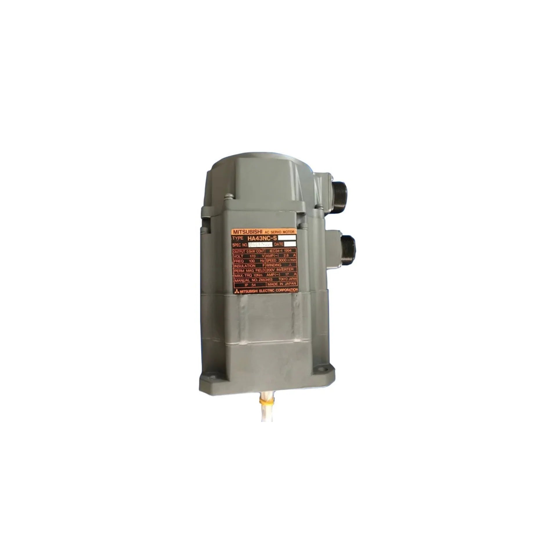 Mitsubishi HA43NC-S Servo Drive for advanced industrial applications, offering reliable control and performance.