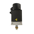 Mitsubishi HF‑KP43JK AC servo motor 0.4 kW 3000 rpm with encoder for compact motion control.