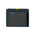 Schneider HMISTU655 5.7" HMI touchscreen with Ethernet, USB, and serial ports. Compact operator interface for industrial control.