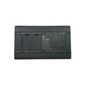 GE Fanuc IC200UAL005 VersaMax Micro PLC with 13 DC inputs, 9 relay outputs, 1 analog output, and 24 VDC power for industrial automation.