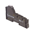 GE IC220MDD843 I/O module, 8 DC inputs, 6 relay outputs, 24VDC, for VersaMax Micro PLCs, DIN rail mount