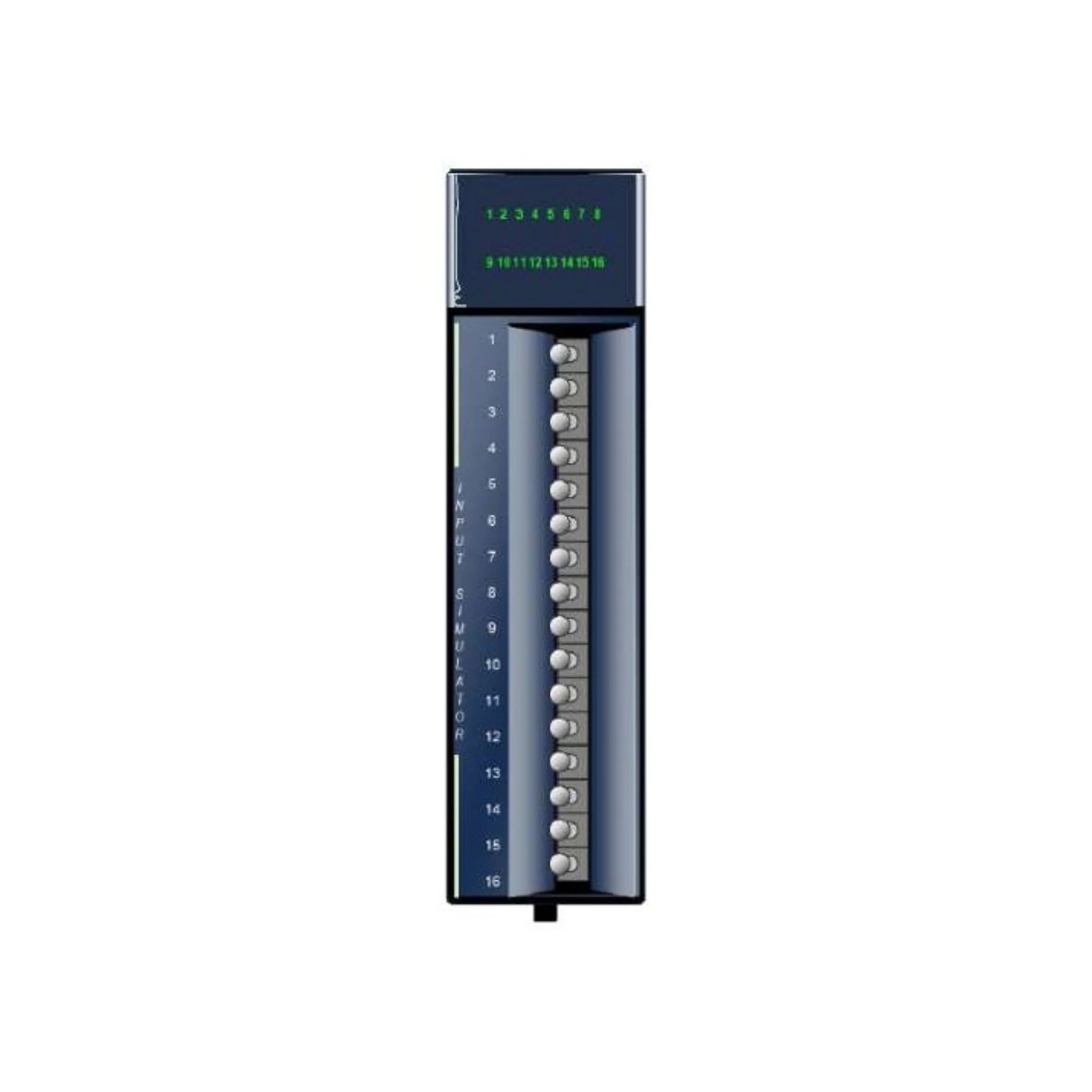 GE IC694ACC300 20-position removable terminal strip for RX3i discrete modules, quick-connect field wiring solution.