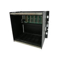 GE IC697CHS750 5-slot I/O rack for Series 90-70 PLCs, compact baseplate for CPU, I/O, and power modules with universal mounting.