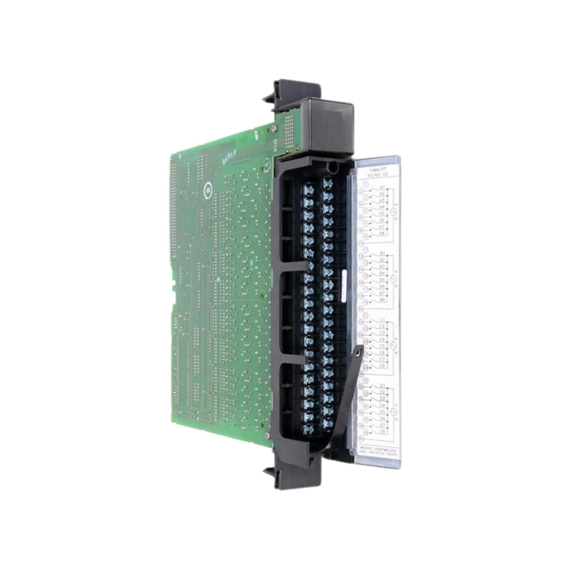 GE IC697MDL250 32-point 120VAC output module for Series 90-70 PLCs, group-isolated design for reliable high-voltage control.
