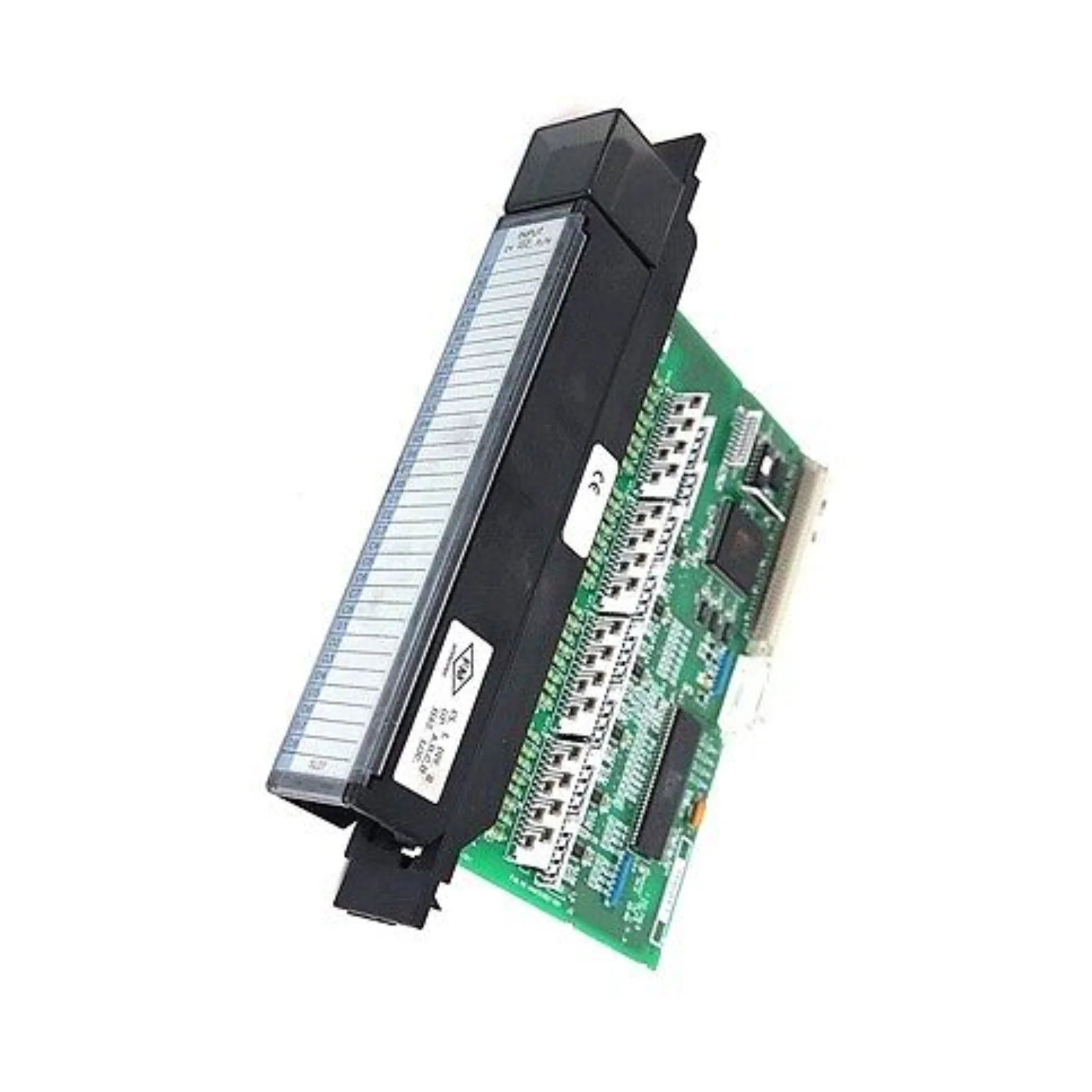 GE IC697MDL653 24/48VDC output module, 32-point, positive logic with group isolation, for Series 90-70 PLC systems.