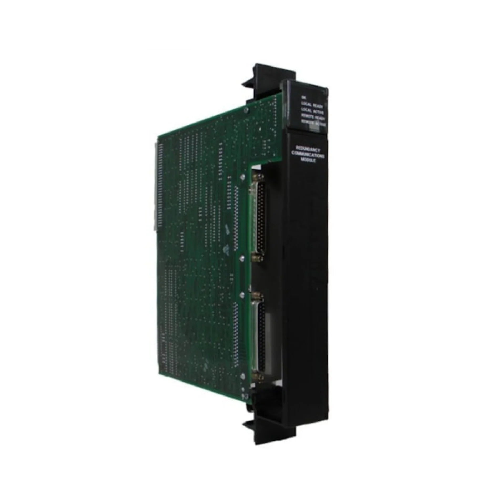 GE Fanuc IC697RCM711 Redundancy Communications Module for Series 90-70 PLCs, supporting hot standby
