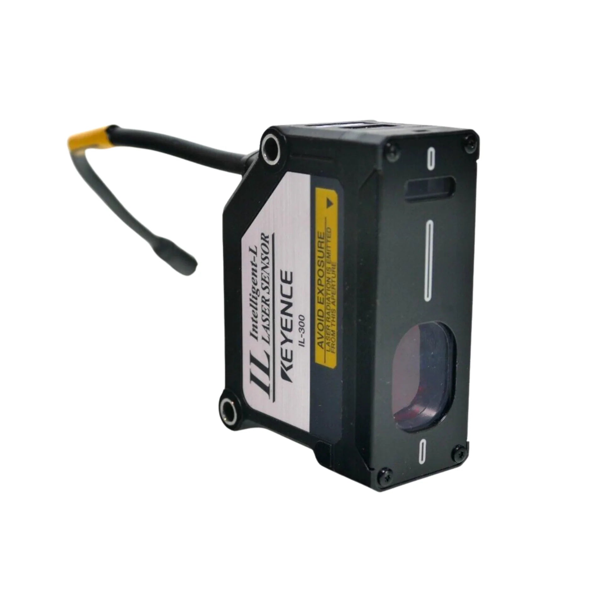 Keyence IL-300 CMOS laser sensor head for 300 mm range precision measurement in automation and inspection. Shop now.