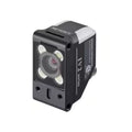 Keyence IV2-G300CA color vision sensor with AI, autofocus, and built-in lighting for high-speed automated inspection in manufacturing lines.