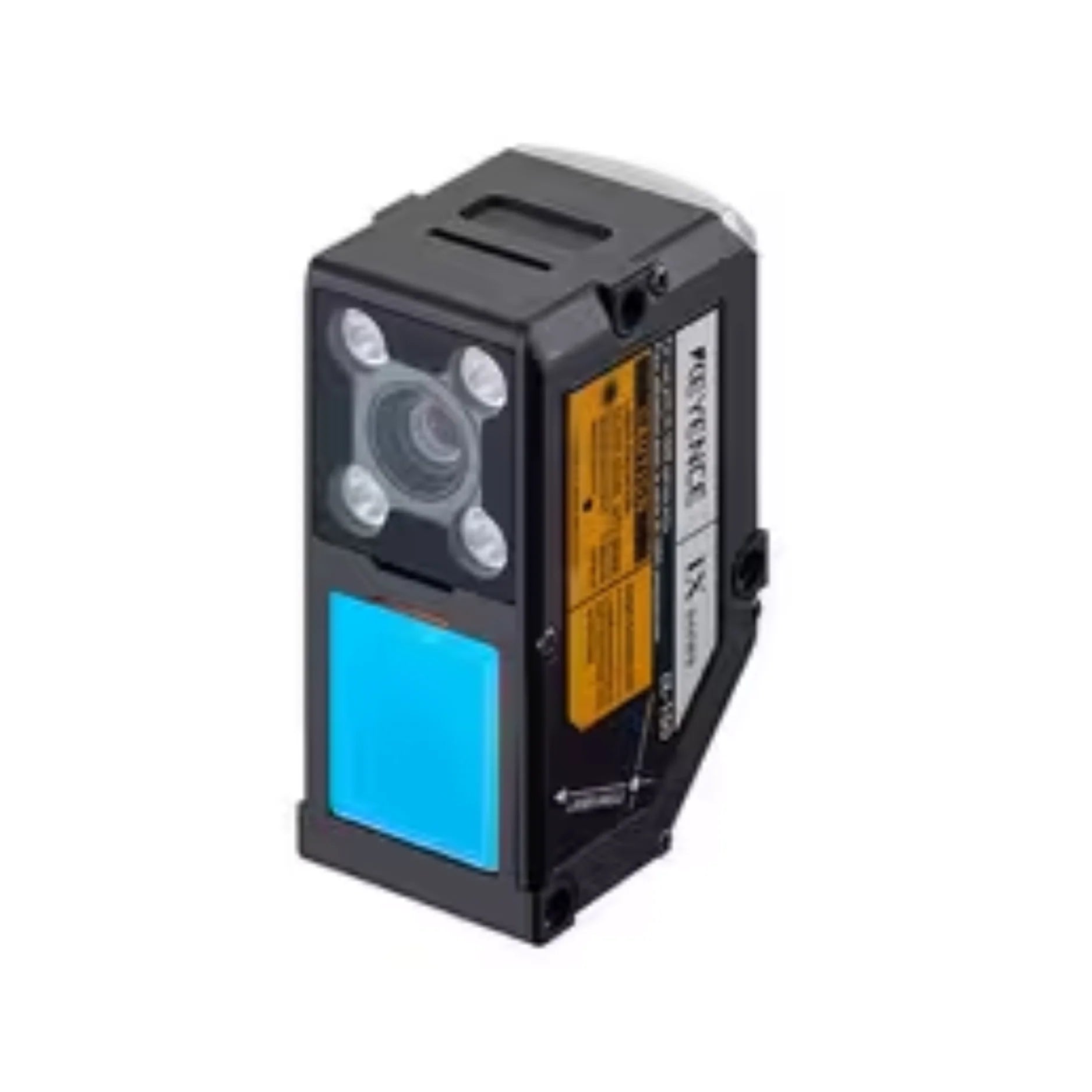 Keyence IX-150 vision-guided laser displacement sensor for accurate height and position measurement in fast-paced industrial automation.