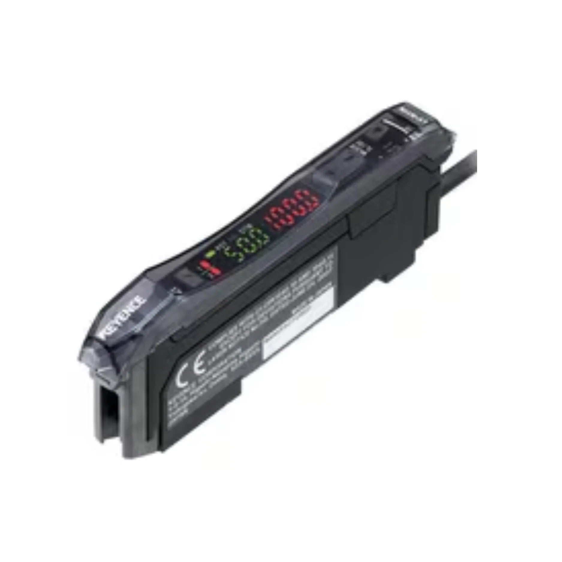 Keyence LV-N11P laser sensor amplifier with PNP output and digital display for fast, precise detection in industrial automation.