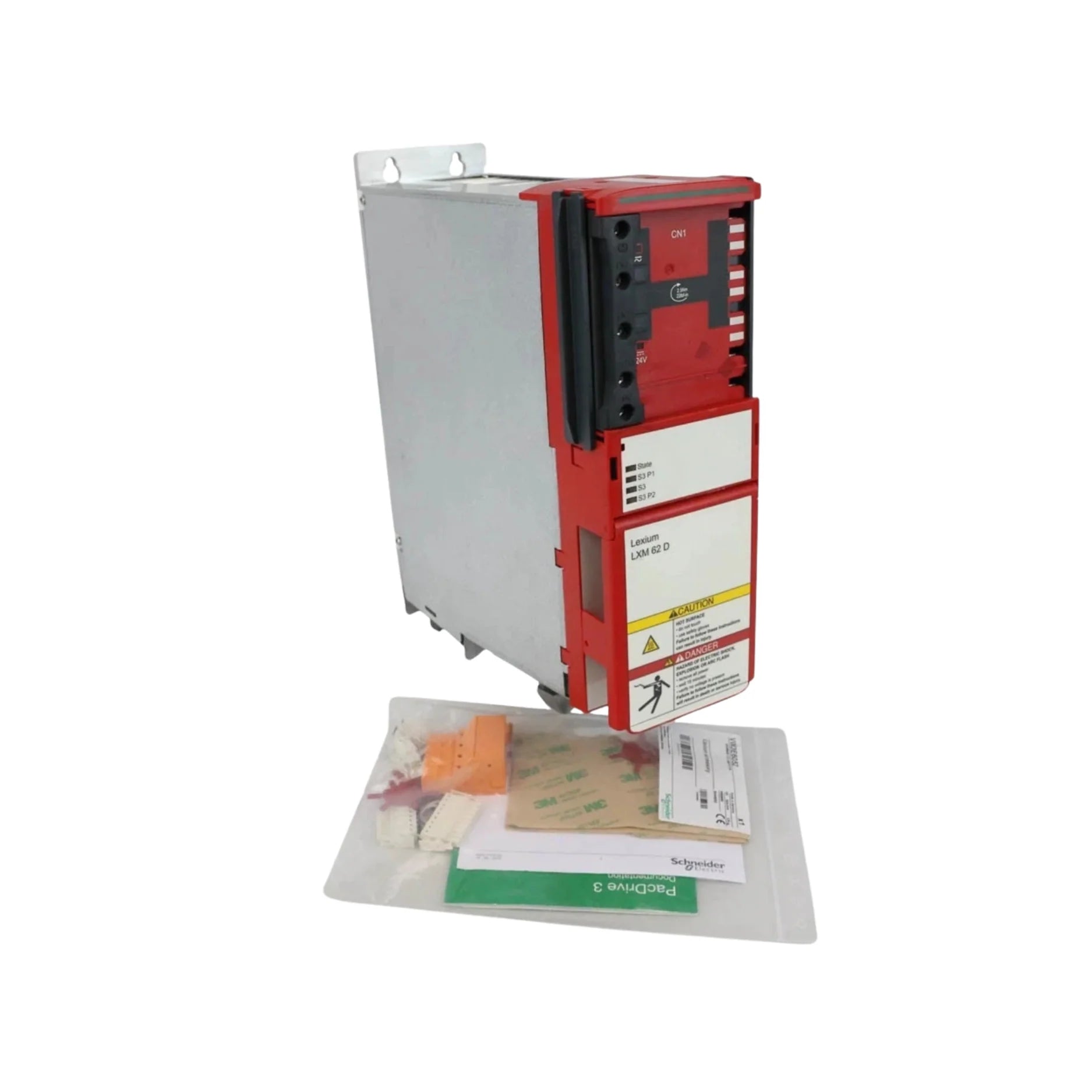 Schneider Electric LXM62DC13E21000 Lexium 62 single drive, 24.7 kW, 50 A, SERCOS III, advanced safety
