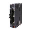 Mitsubishi MR-J4-40A servo amplifier, 400W, 200–240V AC, general-purpose interface with built-in STO for precise motion control.