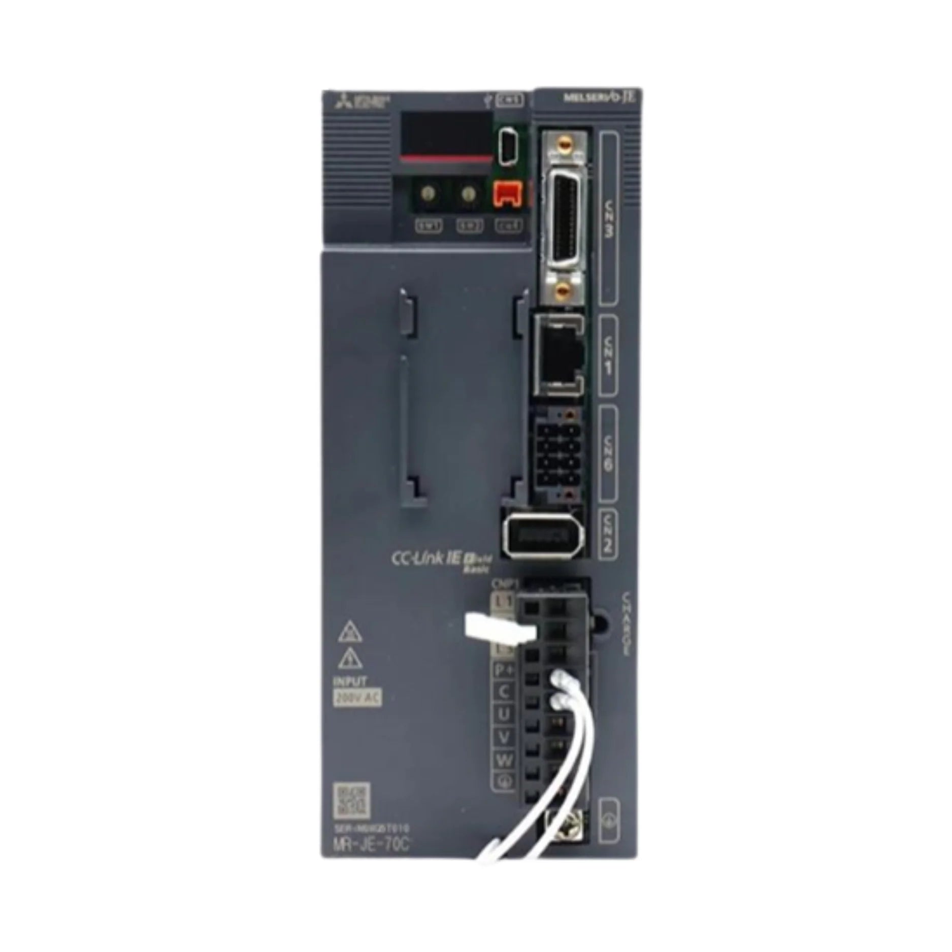 Mitsubishi MR-JE-70C servo drive, 700 W, 200 V, MR‑JE series