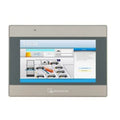 Weintek MT8072iE 7-inch HMI with 800x480 resolution, Ethernet, RS-232/RS-485, and USB. Ideal for PLC-based control systems.