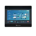 Weintek MT8106iP 10.1" HMI touchscreen panel with Ethernet and serial ports for industrial automation applications.